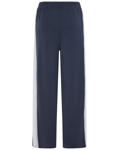 Fransa - FRAurora Bukser - Navy W. White Contrast
